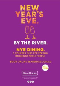 New Year's Eve by the River at BearBrass - NYE Melbourne