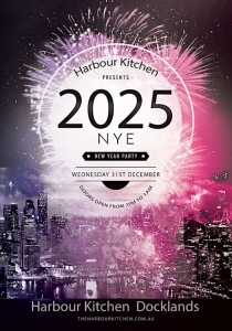 Harbour Kitchen Waterfront NYE Party for NYE Melbourne 2025/2026