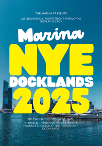Marina NYE Docklands 2025/2026 - NYE Melbourne