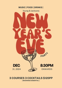 New Year's Eve Party at Young & Jackson for NYE Melbourne 2025/2026